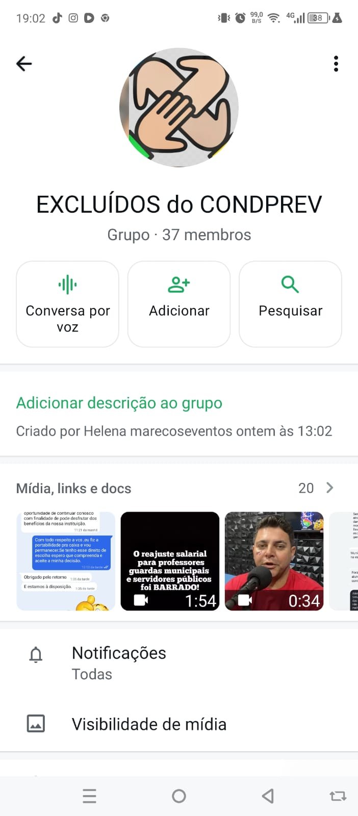 Aposentados De Conde Criam Novo Grupo Após Serem Excluídos Do “condeprev”